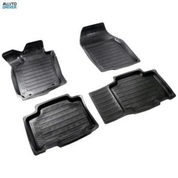 Коврики салона Toyota RAV4 2006-2013 г. (из 4-х) резиновые ТМ Avtodriver