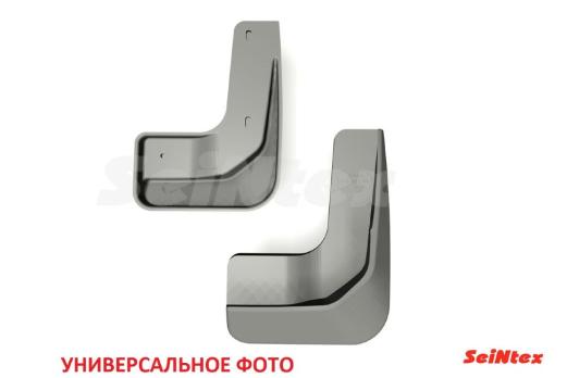 Брызговики Fiat Albea 2002- (задняя пара) ТМ Seintex