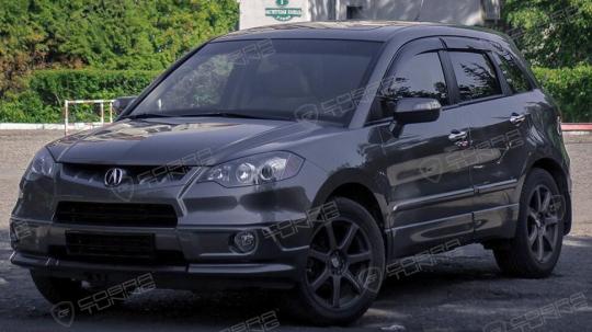 Дефлекторы окон (ветровики) Acura RDX 2007-2012 (Акура РДХ) ТМ Кобра Тюнинг