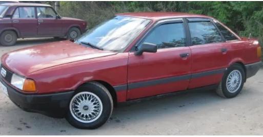 Дефлекторы окон (ветровики) Audi 80 III Sd (B2) 1978-1986 (Ауди 80) ТМ Кобра Тюнинг