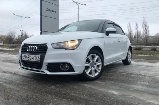 Дефлекторы окон (ветровики) Audi A1 Hb 5d 2012 (Ауди А1) ТМ Кобра Тюнинг