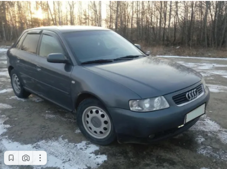 Дефлекторы окон (ветровики) Audi A3 Hb 5d (8L) 1998-2003 (Ауди А3) ТМ Кобра Тюнинг