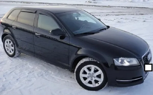 Дефлекторы окон (ветровики) Audi A3 Hb 5d (8P) 2004-2012 (Ауди А3) ТМ Кобра Тюнинг