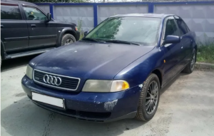 Дефлекторы окон (ветровики) Audi A4 Sd (B5/8K) 1995-2000 (Ауди А4) ТМ Кобра Тюнинг