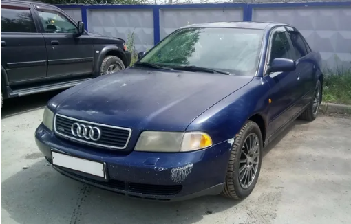 Дефлекторы окон (ветровики) Audi A4 Sd (B5/8K) 1995-2000 (Ауди А4) ТМ Кобра Тюнинг