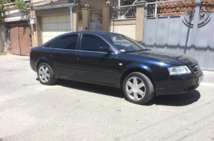 Дефлекторы окон (ветровики) Audi A6 Sd (4B/C5) 1997-2004  (Ауди А6) ТМ Кобра Тюнинг