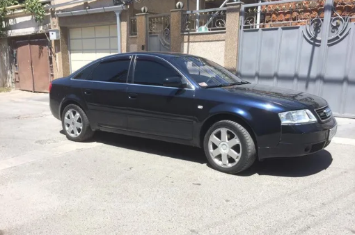 Дефлекторы окон (ветровики) Audi A6 Sd (4B/C5) 1997-2004  (Ауди А6) ТМ Кобра Тюнинг