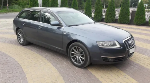 Дефлекторы окон (ветровики) Audi A6 Avant (4F/С6) 2005-2011 (Ауди А6) ТМ Кобра Тюнинг