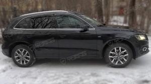 Дефлекторы окон (ветровики) Audi Q5 5d (8R) 2008-2012; 2012 (Ауди Ку5) ТМ Кобра Тюнинг