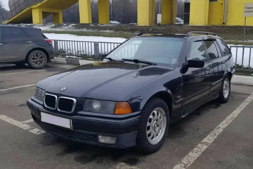 Дефлекторы окон (ветровики) BMW 3 Touring (E36) 1995-1999"EuroStandard" (БМВ Е36) ТМ Кобра Тюнинг