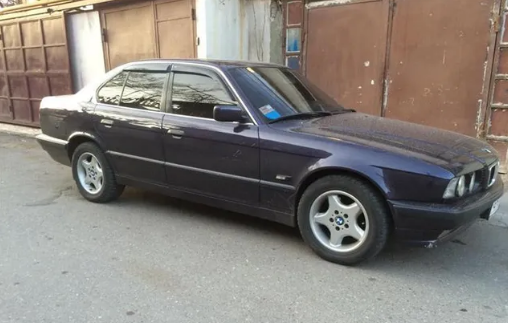 Дефлекторы окон (ветровики) BMW 5 Sd (E34) 1988-1995 (БМВ Е34) ТМ Кобра Тюнинг