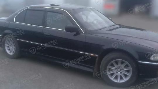 Дефлекторы окон (ветровики) BMW 7 Sd (E38) 1994-2001 (БМВ Е38) ТМ Кобра Тюнинг