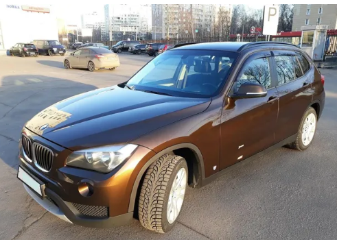 Дефлекторы окон (ветровики) BMW X1 (E84) 2009-2012; 2012-2015 (БМВ Е84) ТМ Кобра Тюнинг