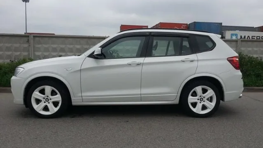 Дефлекторы окон (ветровики) BMW X3 (F25) 2010 (БМВ Ф25) ТМ Кобра Тюнинг