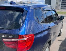 Дефлекторы окон (ветровики) BMW X3 (F25) 2010"EuroStandard"(БМВ Ф25) ТМ Кобра Тюнинг