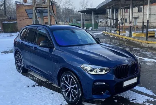 Дефлекторы окон (ветровики) BMW X3 (G01) 2017 (БМВ Г01) ТМ Кобра Тюнинг