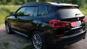 Дефлекторы окон (ветровики) BMW X3 (G01) 2017"EuroStandard" (БМВ Г01) ТМ Кобра Тюнинг