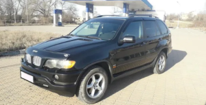 Дефлекторы окон (ветровики) BMW X5 (E53) 2000-2006 (БМВ Е53) ТМ Кобра Тюнинг