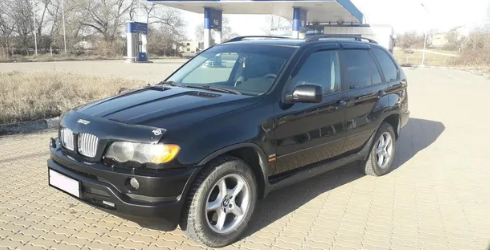 Дефлекторы окон (ветровики) BMW X5 (E53) 2000-2006"EuroStandard" (БМВ Е53) ТМ Кобра Тюнинг