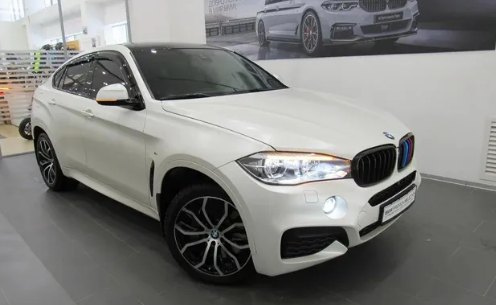 Дефлекторы окон (ветровики) BMW X6 (F16) 2014 (БМВ Ф16) ТМ Кобра Тюнинг