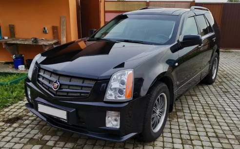 Дефлекторы окон (ветровики) Cadillac SRX I 2004-2009 (Кадилак СРХ) ТМ Кобра Тюнинг