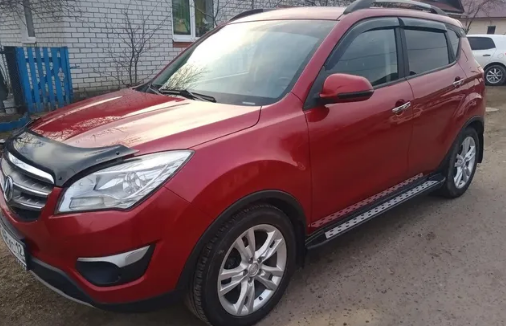 Дефлекторы окон (ветровики) Changan I CS35 2012 (Чанган ЦС35) ТМ Кобра Тюнинг