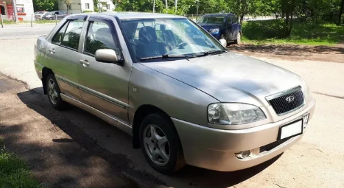 Дефлекторы окон (ветровики) Chery Amulet Sd 2003-2010 (Чери Амулет) ТМ Кобра Тюнинг