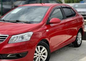 Дефлекторы окон (ветровики) Chery Bonus 3 Sd 2014/A19 Sd 2014"EuroStandard" (Чери Бонус) ТМ Кобра Тюнинг