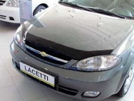 Дефлектор капота (мухобойка) Chevrolet Lacetti HB 2004-2013 (Шверолет Лачетти) ТМ SIM