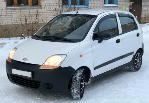 Дефлекторы окон (ветровики) Chevrolet Spark II 2005-2009 (Шевролет Спарк) ТМ Кобра Тюнинг