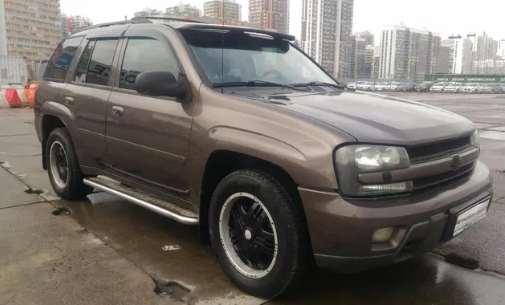 Дефлекторы окон (ветровики) Chevrolet Trailblazer 2002-2010 (Шевролет Триаблайзер) ТМ Кобра Тюнинг