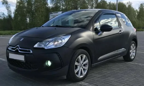 Дефлекторы окон (ветровики) Citroen DS3 Hb 3d 2009 (Ситроен ДС3) ТМ Кобра Тюнинг