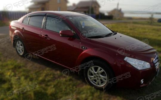 Дефлекторы окон (ветровики) Faw Besturn Sd (B50) 2008 (Фау Беструм) ТМ Кобра Тюнинг