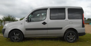 Дефлекторы окон (ветровики) Fiat Doblo Cargo 5d/Doblo Panorama 5d 2009 (Фиат Добло) ТМ Кобра Тюнинг