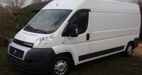 Дефлектор капота (мухобойка) Fiat Ducato с 2006-2014 г.в.с 2012-сборка в России (Фиат Дукато) ТМ Вип Тюнинг