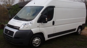 Дефлекторы окон (ветровики) Fiat Ducato 2007-2014"EuroStandard" (Фиат Дукато) ТМ Кобра Тюнинг