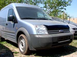 Дефлектор капота (мухобойка) Ford Connect 2002-2010 (Форд Коннект) ТМ SIM