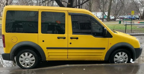 Дефлекторы окон (ветровики) Ford Transit Connect 2003 (Форд Коннект) ТМ Кобра Тюнинг