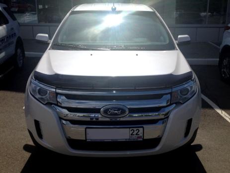 Дефлектор капота (мухобойка) Ford Edge 2010-2014 (Форд Эдж) ТМ SIM