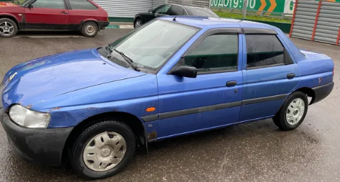 Дефлекторы окон (ветровики) Ford Escort VI Hb 5d 1995-1999 (Форд Эскорт) ТМ Кобра Тюнинг