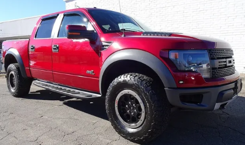 Дефлекторы окон (ветровики) Ford F-150 SVT Raptor 2013 (Форд Ф150) ТМ Кобра Тюнинг