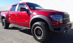 Дефлекторы окон (ветровики) Ford F-150 SVT Raptor 2013"EuroStandard" (Форд Ф150) ТМ Кобра Тюнинг