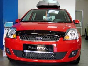 Дефлектор капота (мухобойка) Ford Fiesta 2006-2007 (Форд Фиеста) ТМ SIM