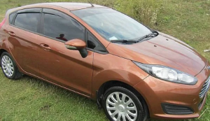 Дефлекторы окон (ветровики) Ford Fiesta VI 5d 2009"EuroStandard" (Форд Фиеста) ТМ Кобра Тюнинг