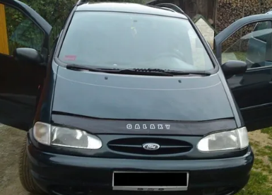 Дефлектор капота (мухобойка) FORD Galaxy (I) с 1995–1999 г.в. (Форд Гэлекси) ТМ Вип Тюнинг