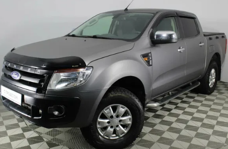 Дефлекторы окон (ветровики) Ford Ranger III 2011 (Форд Рэнджер) ТМ Кобра Тюнинг