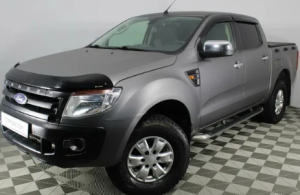 Дефлекторы окон (ветровики) Ford Ranger III 2011"EuroStandard" (Форд Рэнджер) ТМ Кобра Тюнинг