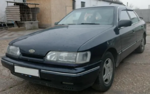 Дефлекторы окон (ветровики) Ford Scorpio I Sd/Hb/Wagon 1989-1993 (Форд Скорпио) ТМ Кобра Тюнинг