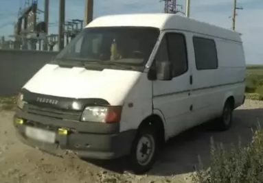 Дефлектор капота (мухобойка) FORD Transit c 1986-1991 г.в. (Форд Транзит) ТМ Вип Тюнинг