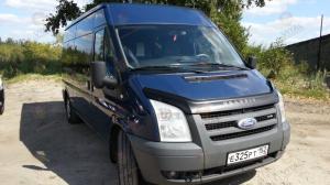 Дефлектор капота (мухобойка) FORD Transit c 2007-2014 г.в. (Форд Транзит) ТМ Вип Тюнинг